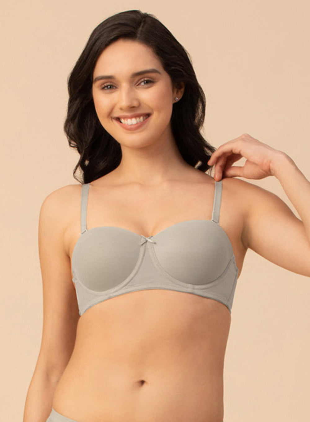 Chic Mesh Balconette Padded Bra (PBBR1077)
