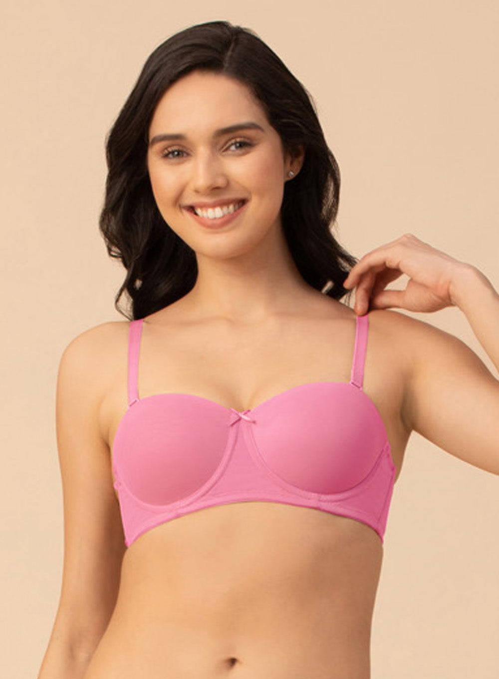 Chic Mesh Balconette Padded Bra (PBBR1077)