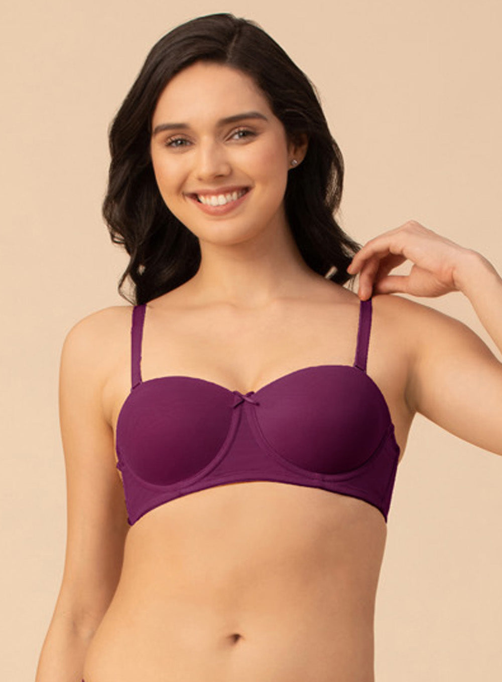 Chic Mesh Balconette Padded Bra (PBBR1077)