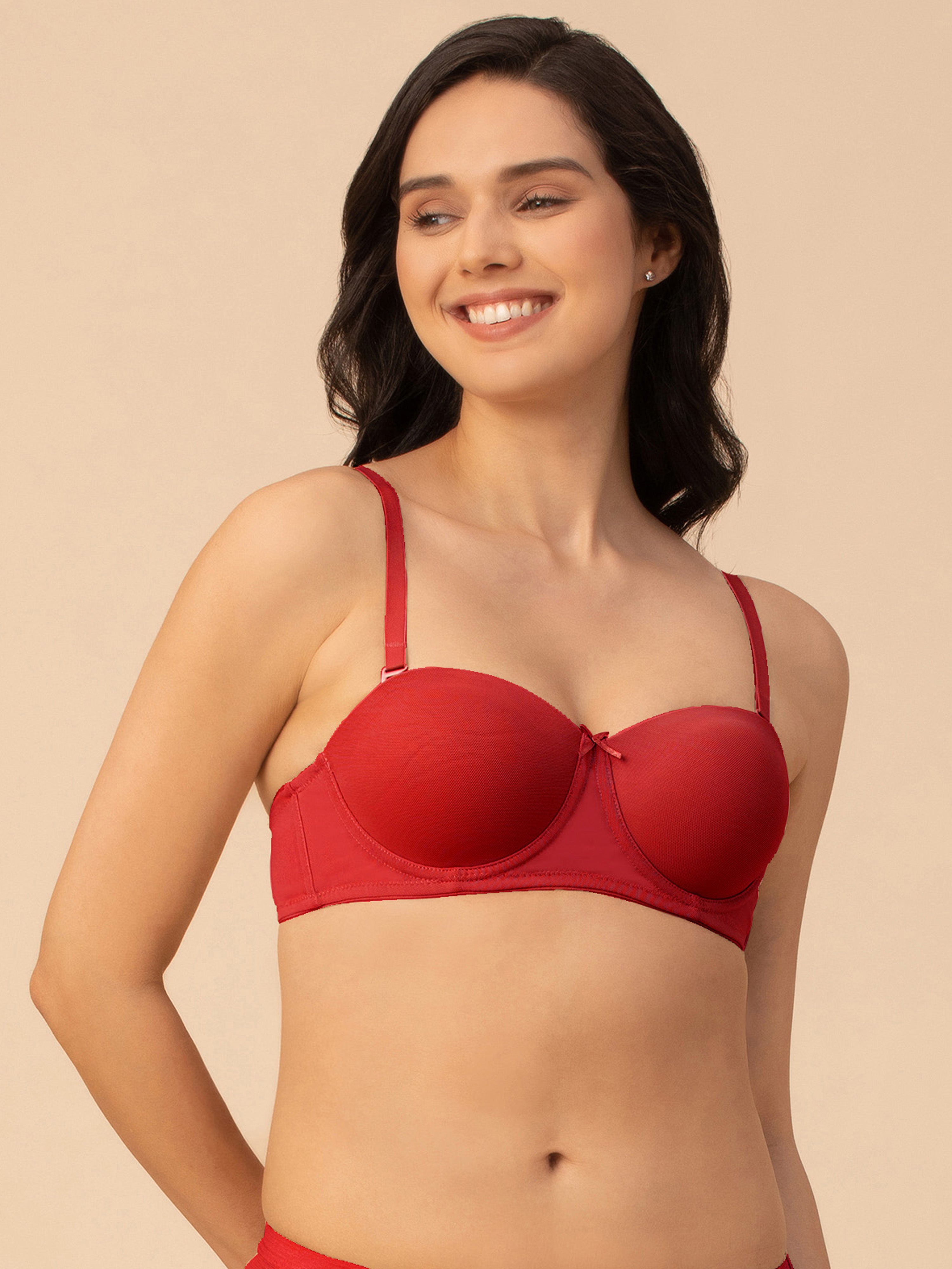 Chic Mesh Balconette Padded Bra (PBBR1077)