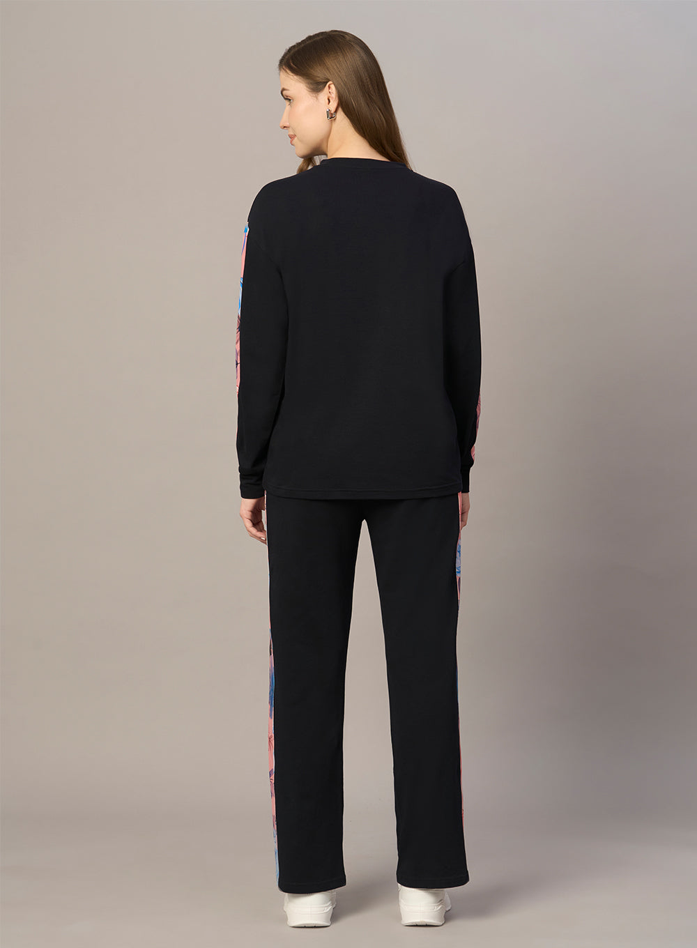 Full Sleeve Top With Wide Leg Bottom Co-rd Set(PBCOR002)