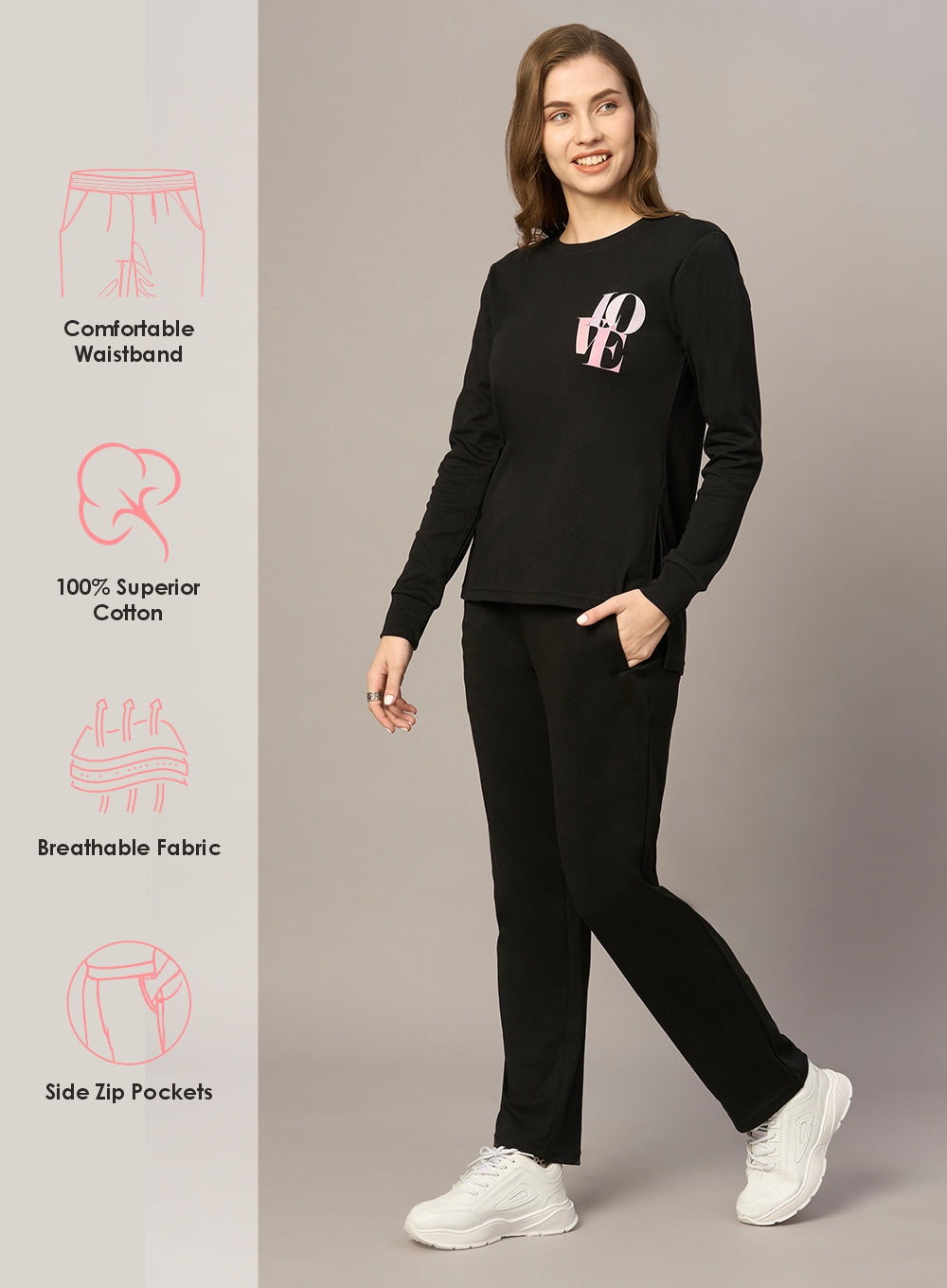 Full Sleeve Top with Bottom Co-ord Set (PBCOR006)