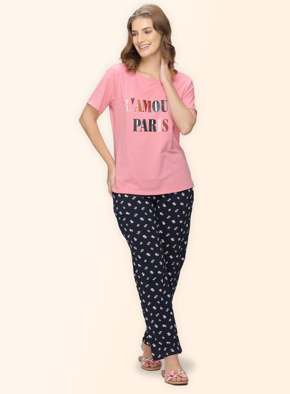 ROUND NECK PRINTED T-SHIRT (PBTS60006)