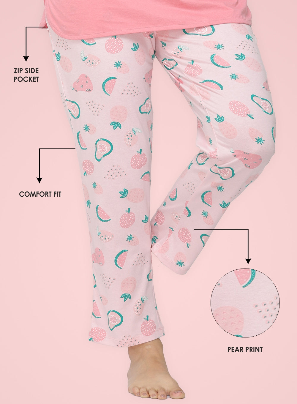 PEAR PRINT PYJAMA (PB10010P003)