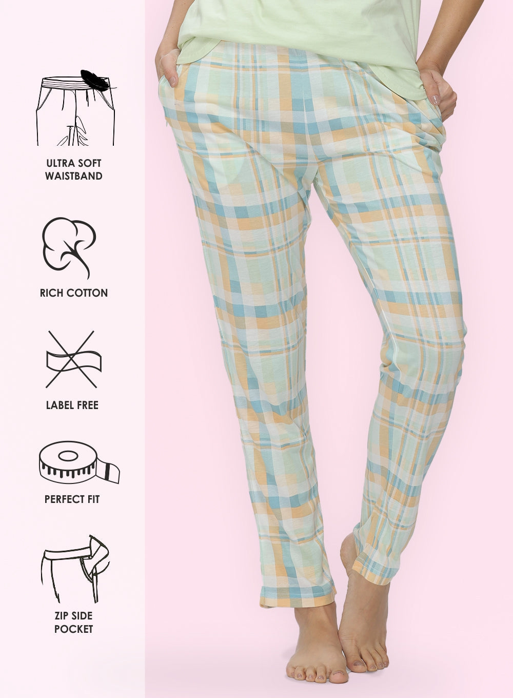 #Color_SEA GREEN CHECK