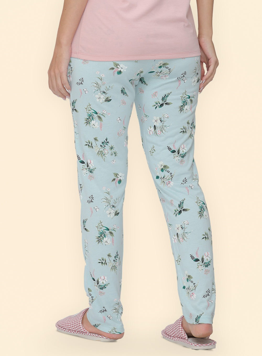 MINT FLORAL PRINTED PYJAMA (PB10050P030)