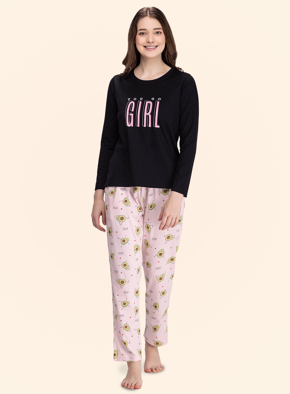 AVOCADO PRINT PYJAMA (PB10010P035)