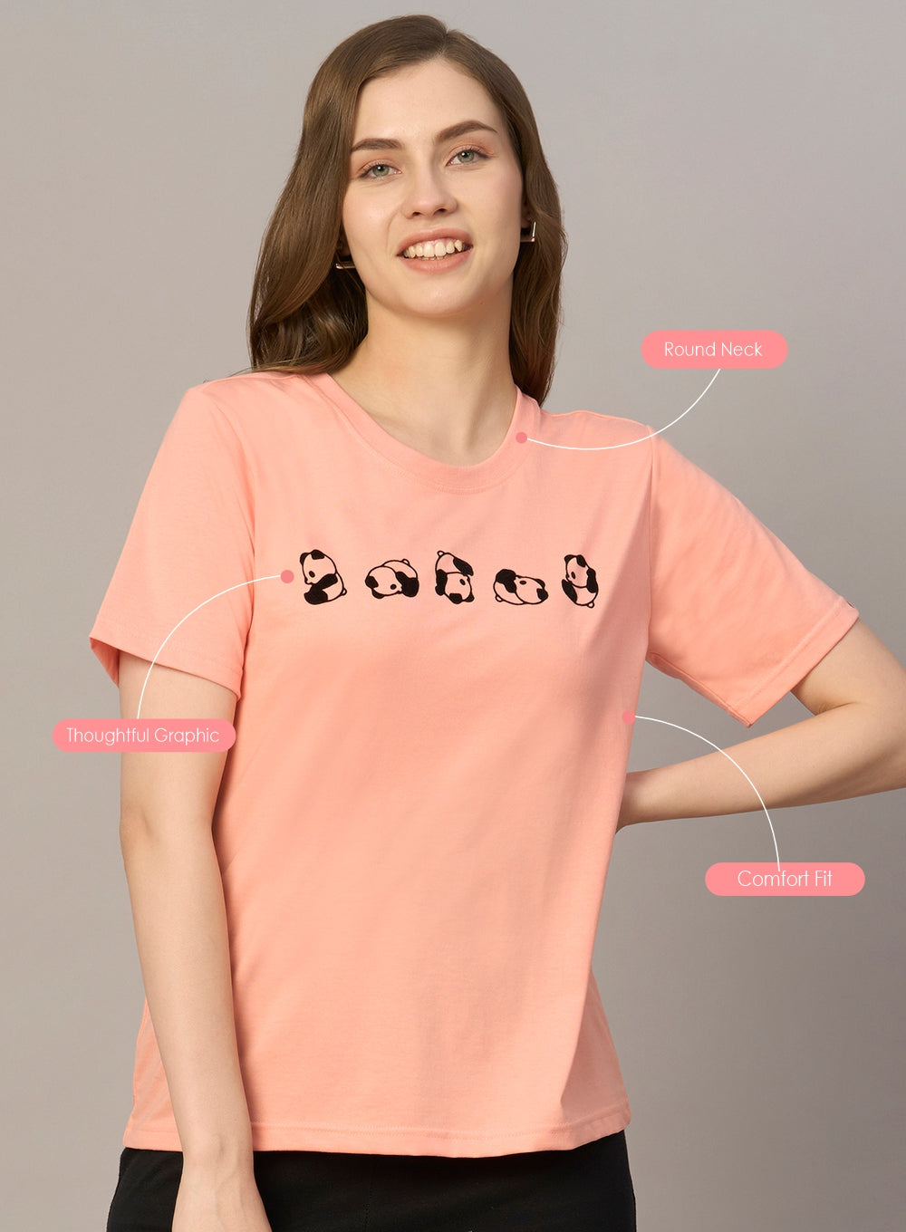 ROUND NECK PRINTED T-SHIRT (PBTS4030-4)