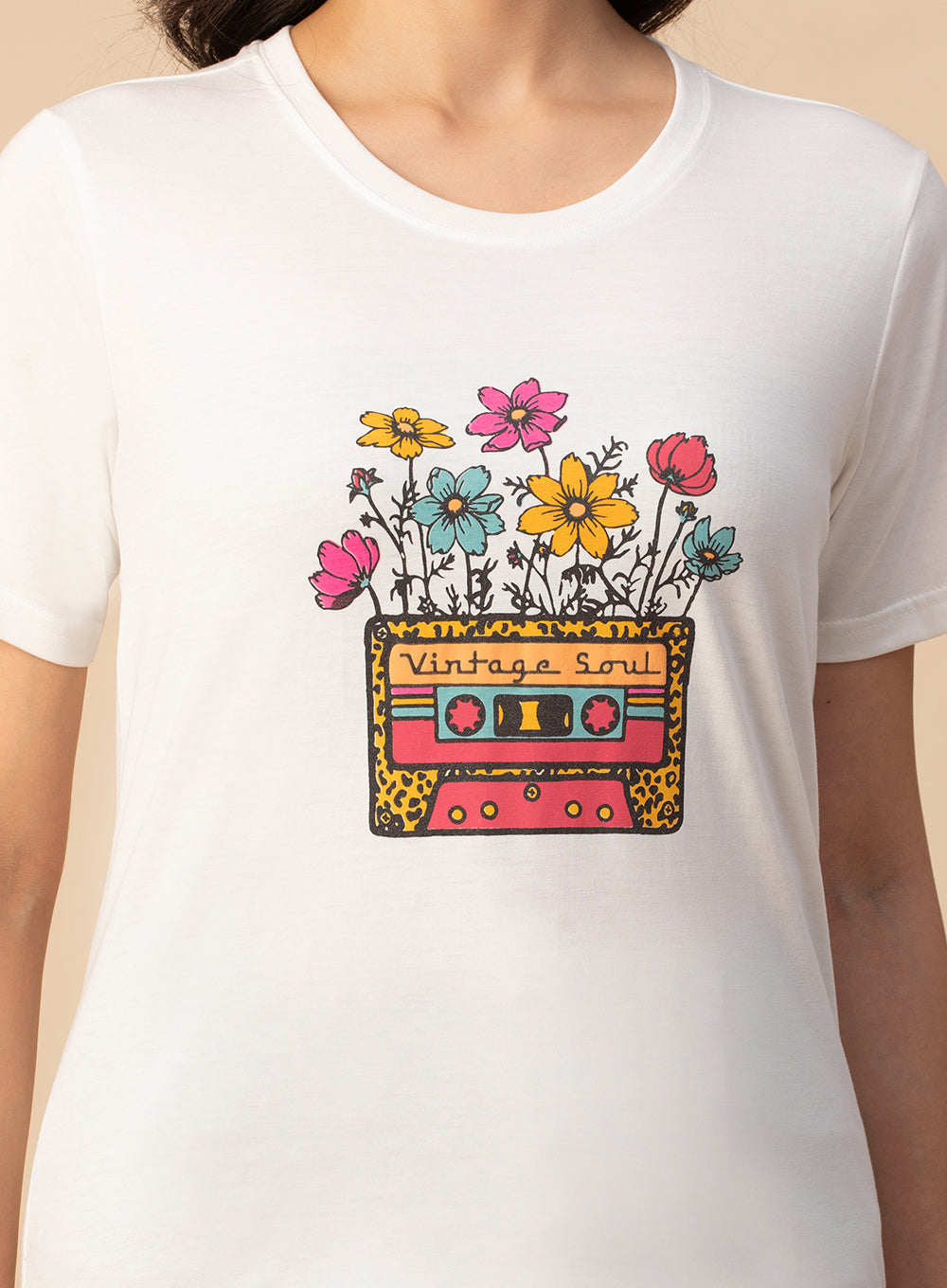ROUND NECK PRINTED T-SHIRT (PBTS4040-2)