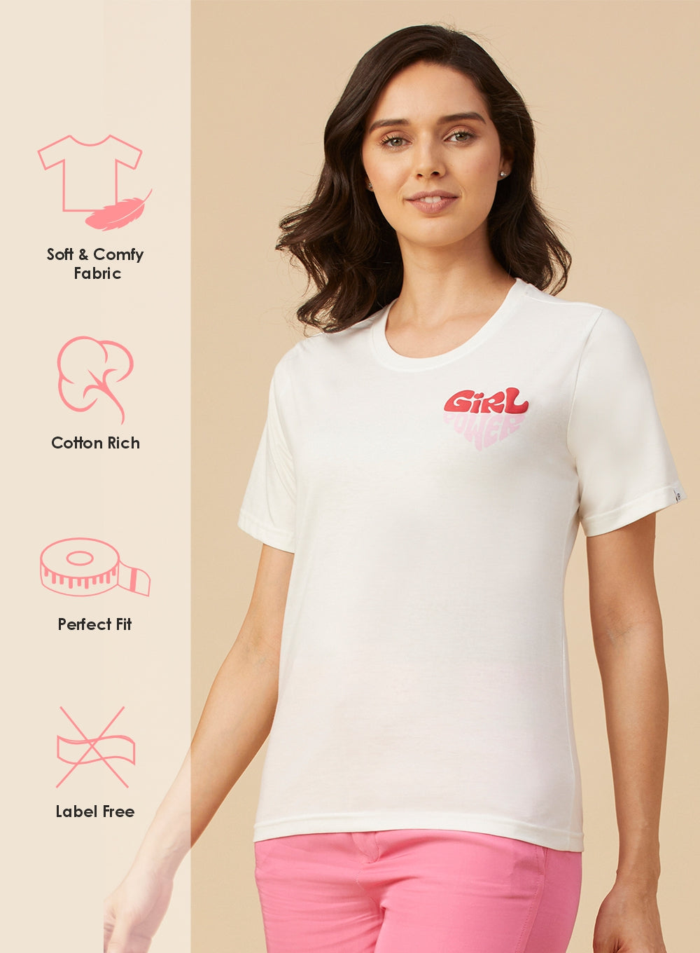 ROUND NECK PRINTED T-SHIRT (PBTS4040-1)