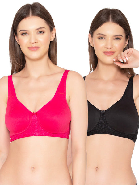 Buy Jockey Women's Cotton Full Coverage Shaper Bra 1250 (RED) at