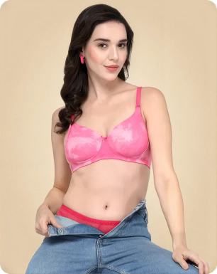 PRINTED BRA