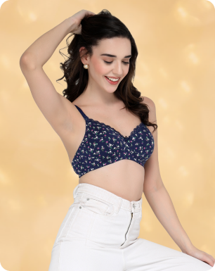 PRINTED BRA