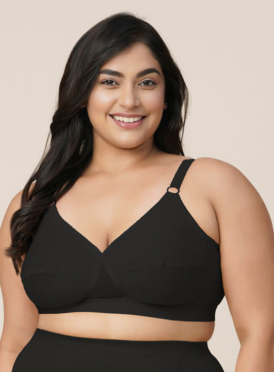 X-Frame Cotton Comfort Wire-Free Bra (PBBR1061)