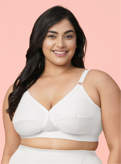 X-Frame Cotton Comfort Wire-Free Bra (PBBR1061)