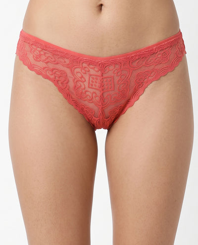 Women's All-Over Lace Bikini Panty (PBPN0014)
