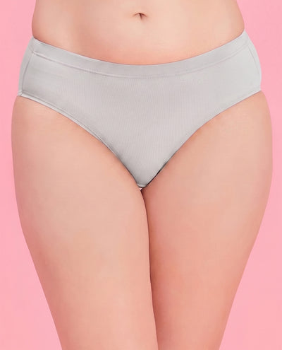Women's Mid-Waist Hipster Solid Panty (PBPN0019)