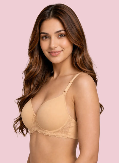 Lace Comfort Seamless Padded Bra (PBBR1095)