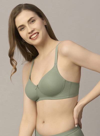 Wire Free Power Net Padded Bra (PBBR1079)
