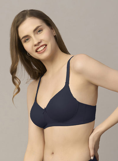 Wire Free Power Net Padded Bra (PBBR1079)