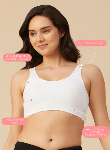 Seamless Slip on Sport Bra (PBSBL100)