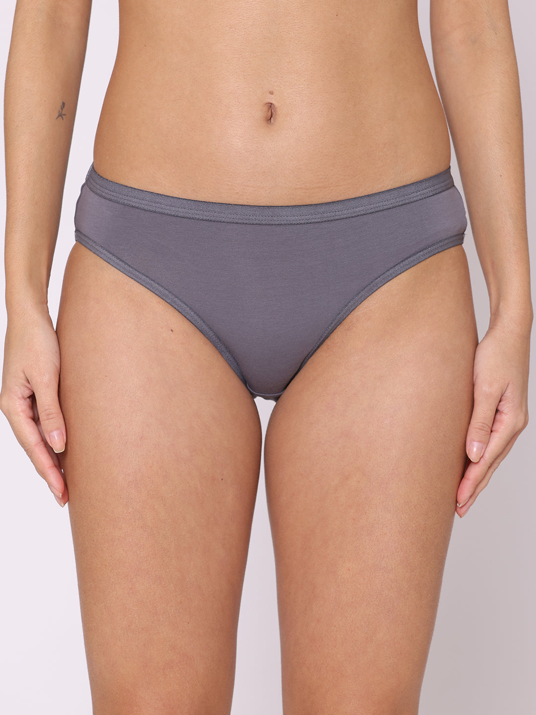 3 Pack Classic Solid Low Waist Bikini Panty (PBPN0039)