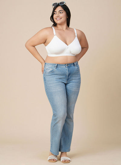 X-Frame Wire-Free Non-Padded Seamless Bra (PBBR1006)