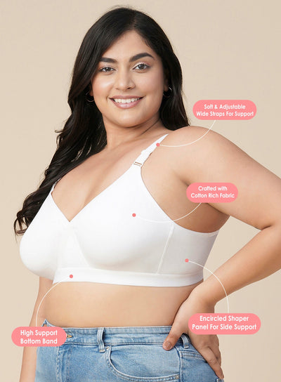 Women's Full-Coverage Bra (PBBR1006)