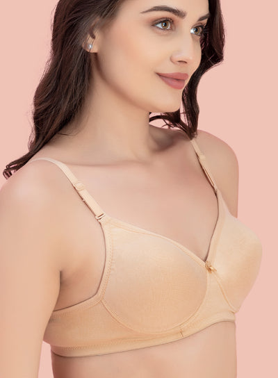 Wire-Free Seamless T-Shirt  Padded Bra (PBBR1050)