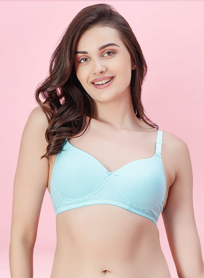Solid Wire-Free Padded Seamless Bra(PBBR1011)