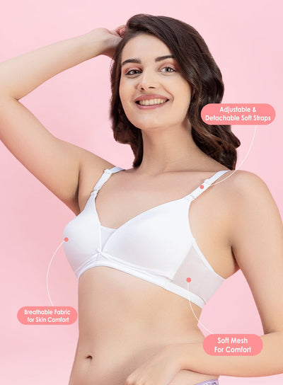 Breathable Mesh T-shit bra  (PBBR1014)