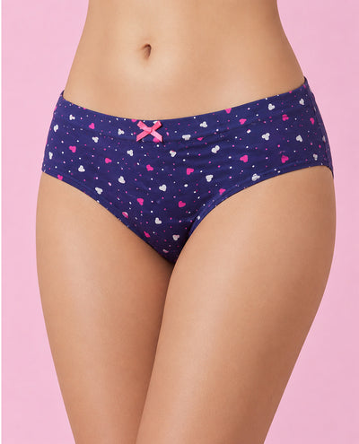 Paris Beauty Women's Printed Hipster Panty (PBPN0042)
