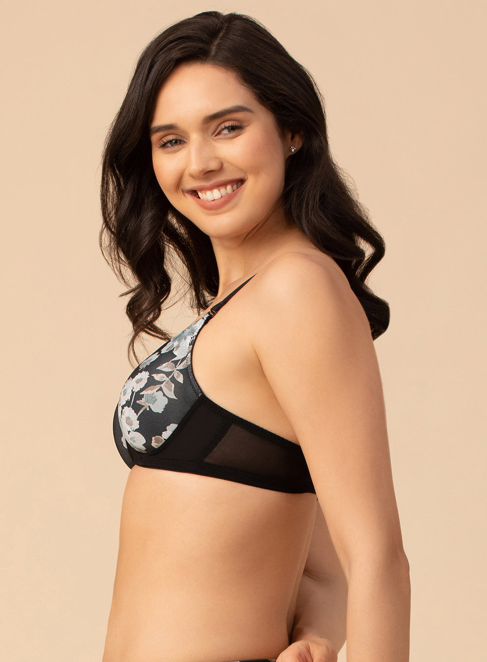 Trendy Printed Comfort Padded Bra (PBBR1086)