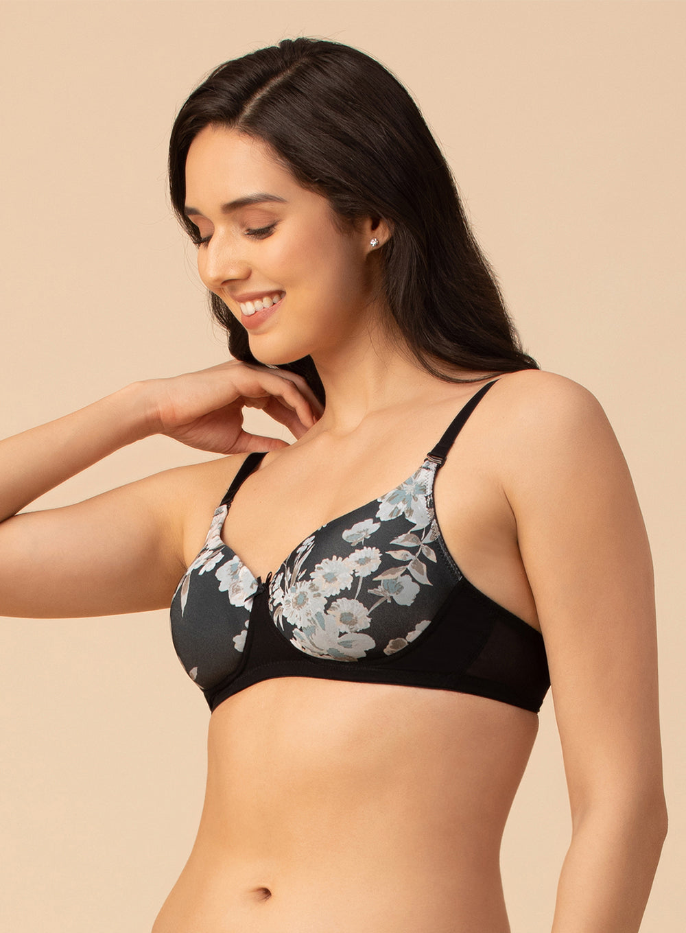 Trendy Printed Comfort Padded Bra (PBBR1086)