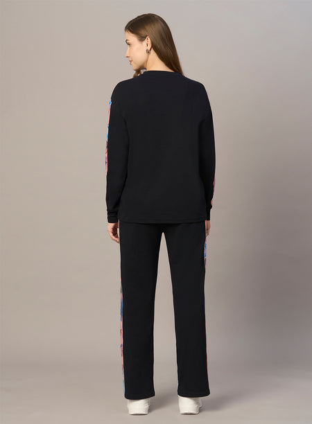Full Sleeve Top With Wide Leg Bottom Co-rd Set(PBCOR002)