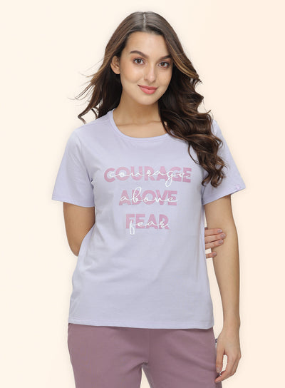 ROUND NECK PRINTED T-SHIRT (PBTS60003)