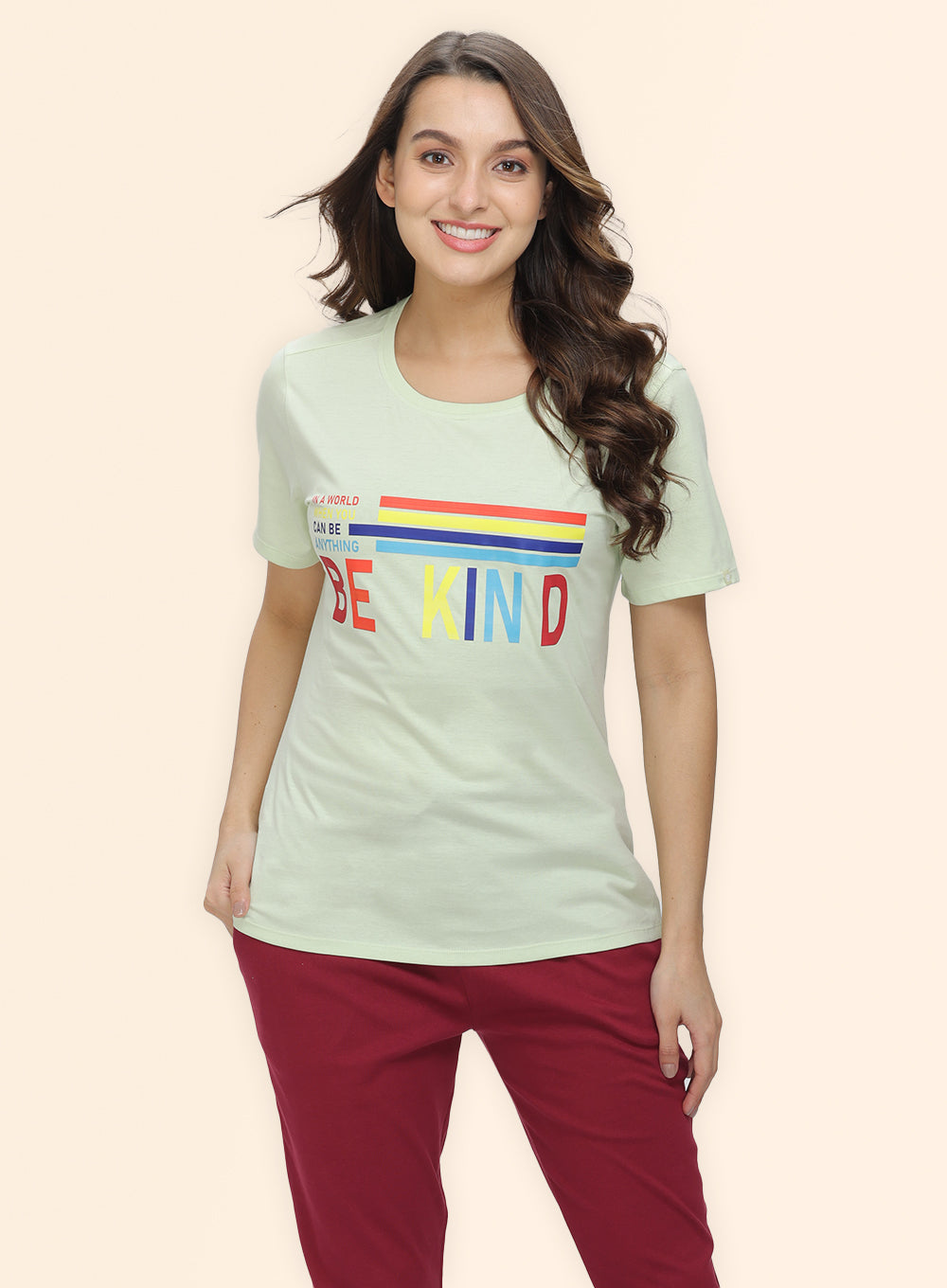 ROUND NECK PRINTED T-SHIRT (PBTS60004)