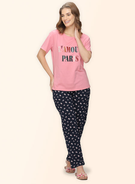 ROUND NECK PRINTED T-SHIRT (PBTS60006)
