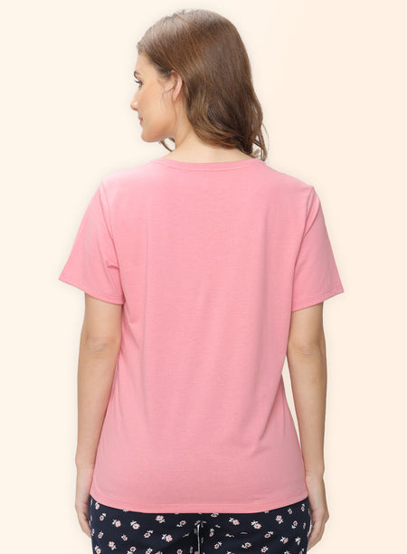 ROUND NECK PRINTED T-SHIRT (PBTS60006)