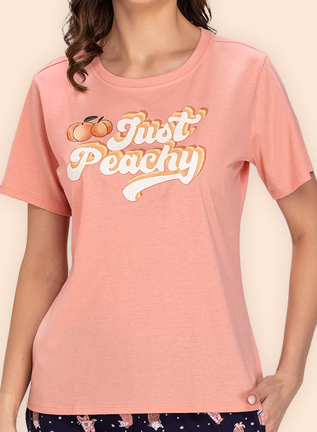 ROUND NECK PRINTED T-SHIRT (PBTS40011)