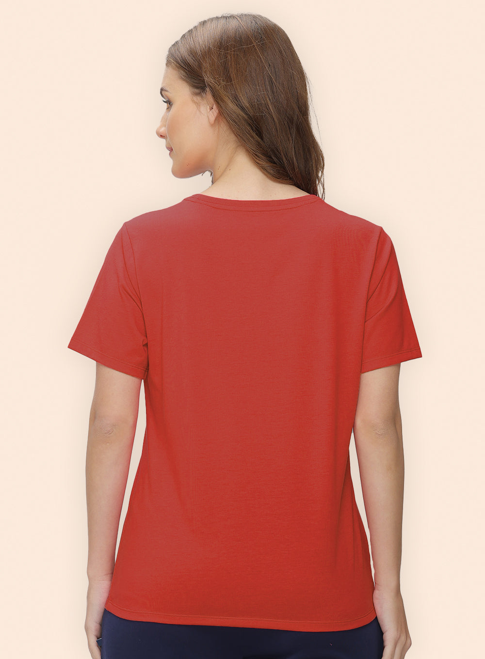 ROUND NECK PRINTED T-SHIRT (PBTS40016)