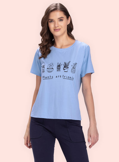 ROUND NECK PRINTED T-SHIRT (PBTS5000-7)