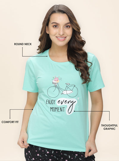 ROUND NECK PRINTED T-SHIRT (PBTS5000-4)