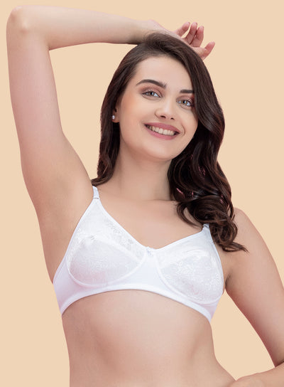Charming Lace Wire-Free Non-Padded Bra (PBBR1044)