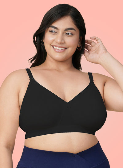 Full Support Wire-Free Non-Padded Seamless Bra (PBBR1064)