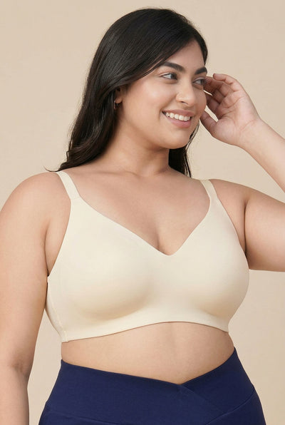 Full Support Wire-Free Non-Padded Seamless Bra (PBBR1064)