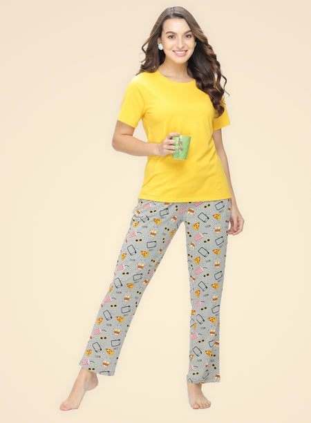POPCORN PRINT PYJAMA (PB10010P004)