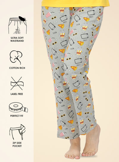 POPCORN PRINT PYJAMA (PB10010P004)