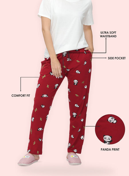 PANDA PRINT PYJAMA (PB10030P008)