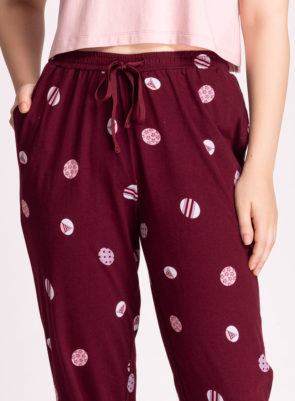 CIRCLE PRINT PYJAMA (PB10030P009)